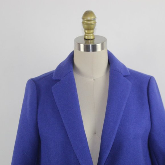 KATE SPADE NEW YORK Ladies Blue Button Down Coat Sz US 2 New - Picture 3 of 7